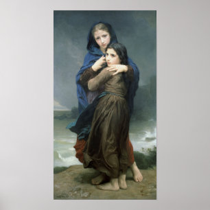 Póster The Storm (L'Orage) por Bouguereau