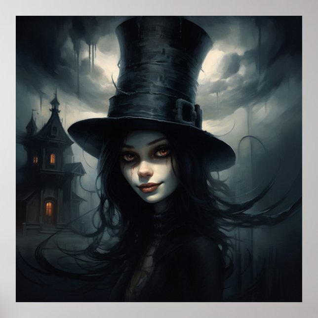 Poster The Strange Girl (Frente)