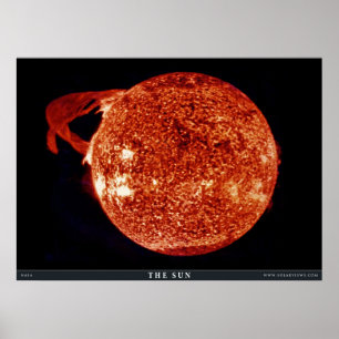 Poster The Sun - proeminência solar colossal