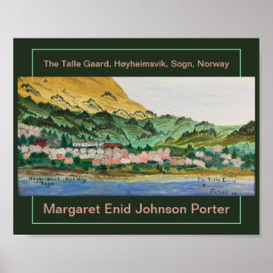 Poster The Talle Gaard (A Fazenda de Talla) "78 MEJP Fine