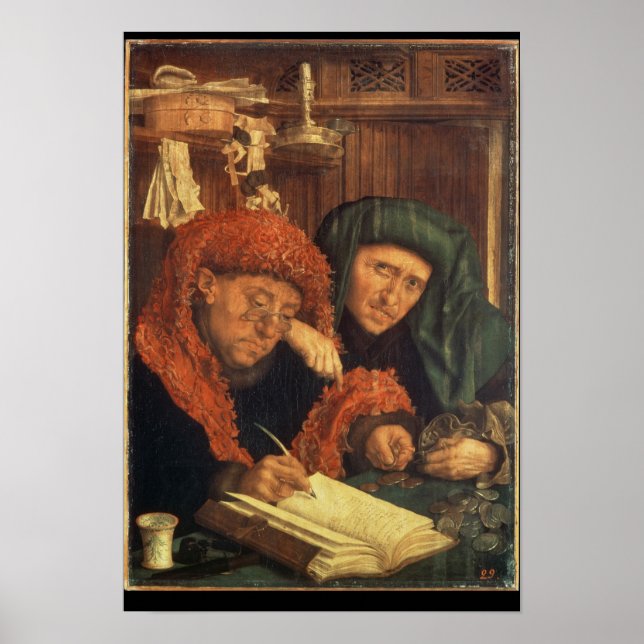 Póster The Tax Collectors, 1550 (Frente)