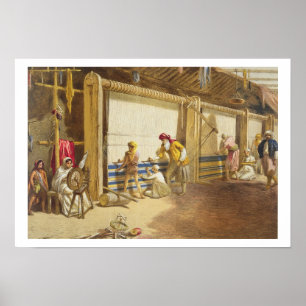 Póster The Thug School of Industry, Jubbulpore, 1863 (chr