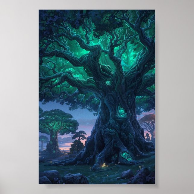 Poster The Tree that holds magic (Frente)