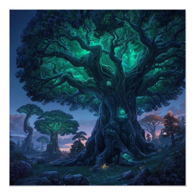 Póster The Tree that holds magic (Frente)