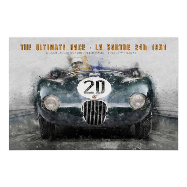 Póster The ultimate race 1951 (Frente)