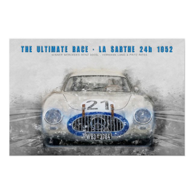 Póster The ultimate race 1952 (Frente)