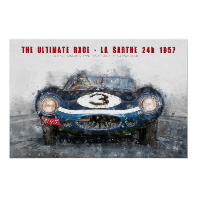 Póster The ultimate race 1957 (Frente)