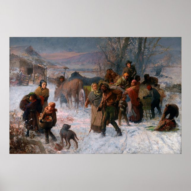 Poster The Underground Railroad por Charles T. Webber 189 (Frente)