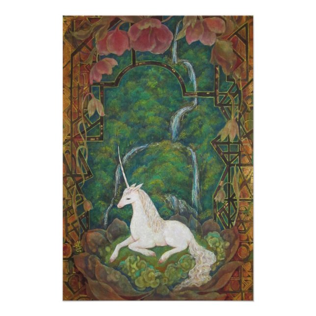 Póster The Unicorn's Secret Garden (Frente)
