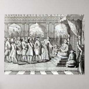 Poster The Viceroy of Canton giving an audience
