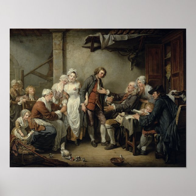 Poster The Village Agreement, 1761 (Frente)