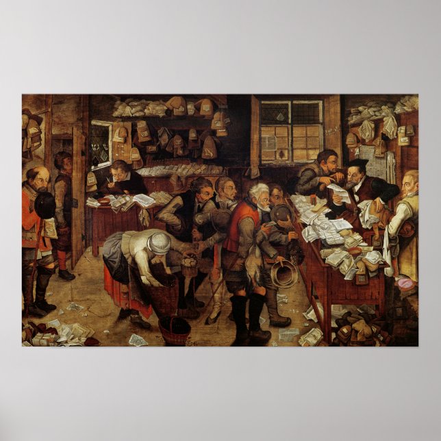 Poster The Village Lawyer, 1621 (Frente)