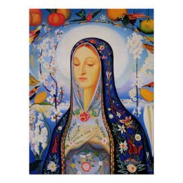Póster The Virgin - Joseph Stella