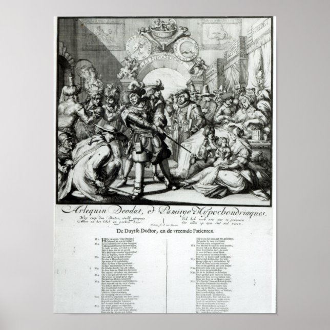 Poster The Warming Pan Baby, c.1688 (Frente)