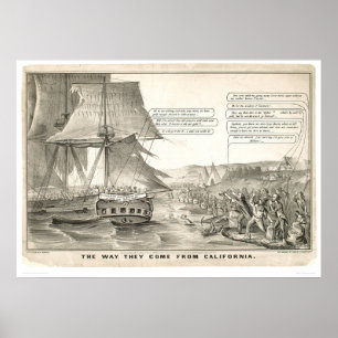 Póster The Way Eles vêm à Califórnia (0476A)