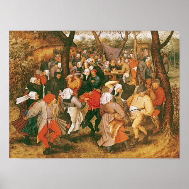 Poster The Wedding Dance, 1607 (Frente)