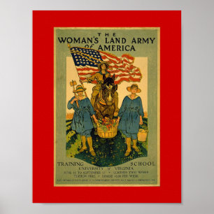 Póster The Women's Land Army