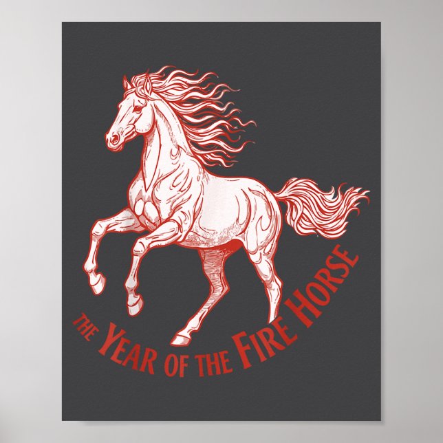 Poster The Year Of The Fire Horse 2026 Celebration  (Frente)