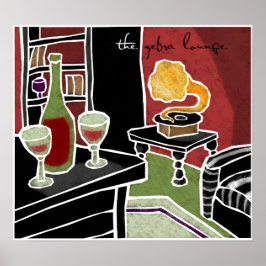 Póster The Zebra Lounge