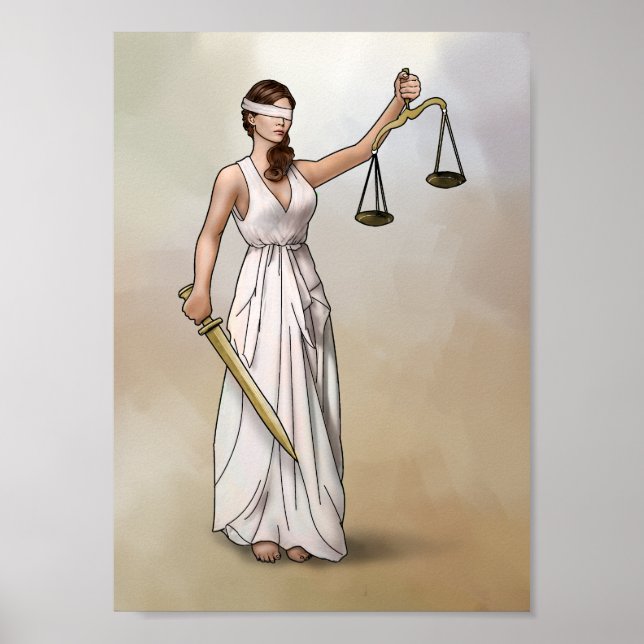 Poster Themis - Lady Justice (Frente)