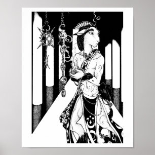 Póster Thenet no templo