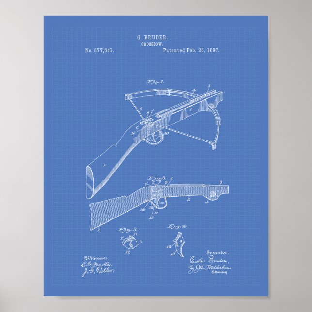 Poster Theodolite 1897 — Projeto de arte patenteada (Frente)