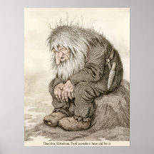 Theodor Kittelsen Troll se pergunta quantos anos C