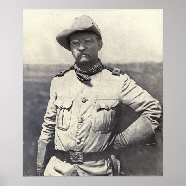 Póster Theodore Roosevelt (Frente)