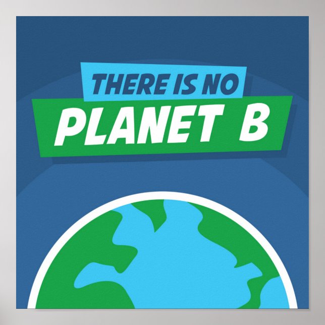 Poster There Is No Planet B (Frente)