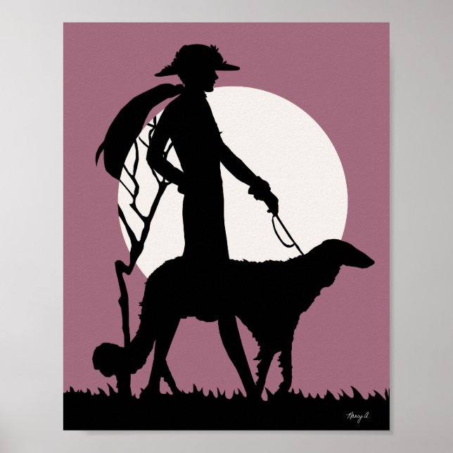 Póster Theresa na Rosa (Frente)