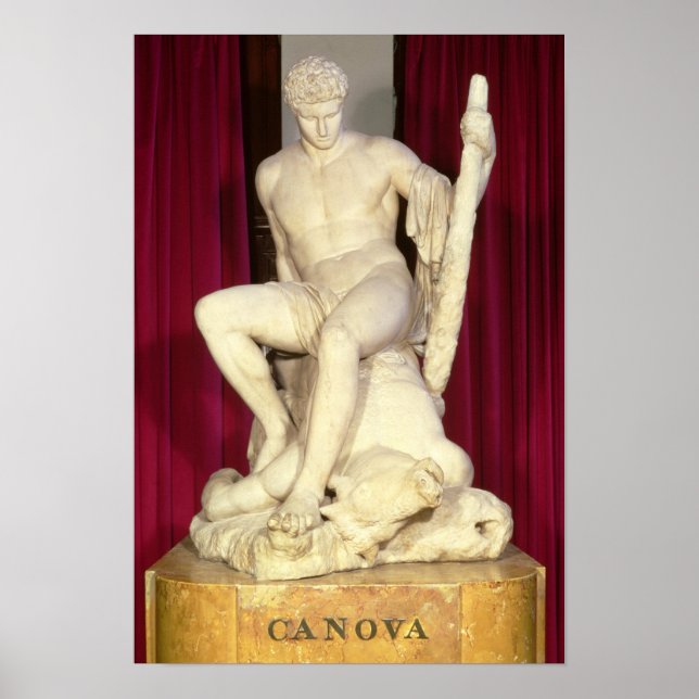 Poster Theseus e Minotaur, 1782 (Frente)