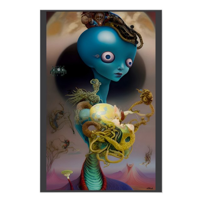 Póster They Say There's No Place for Art Like This (Frente)