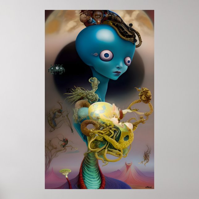 Poster They Say There's No Place for Art Like This (Frente)