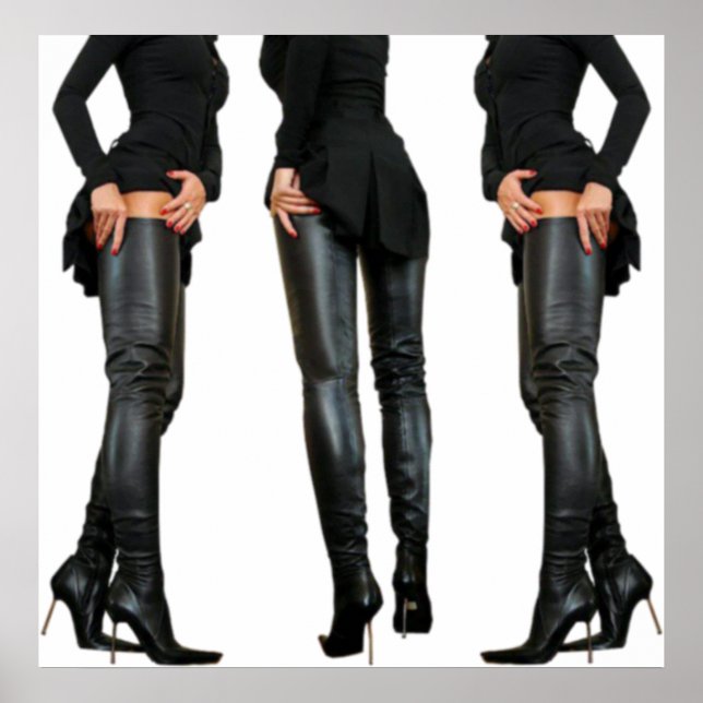 Póster Thigh High Boot Models (Frente)