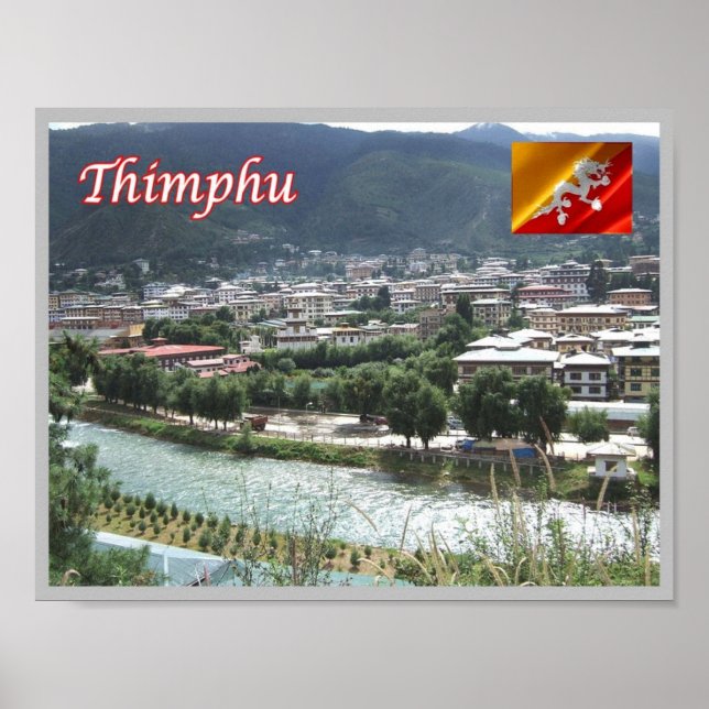 Poster Thimphu - (Frente)