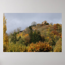 Poster Thin Autumn, Alsace, França