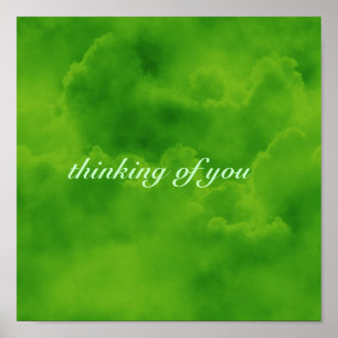 Póster thinking of you