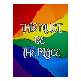 Póster This Must be the Place Rainbow