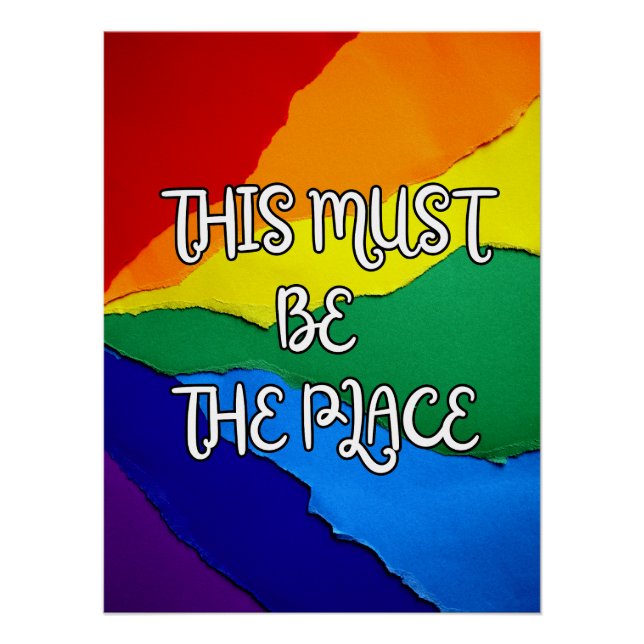Póster This Must be the Place Rainbow (Frente)