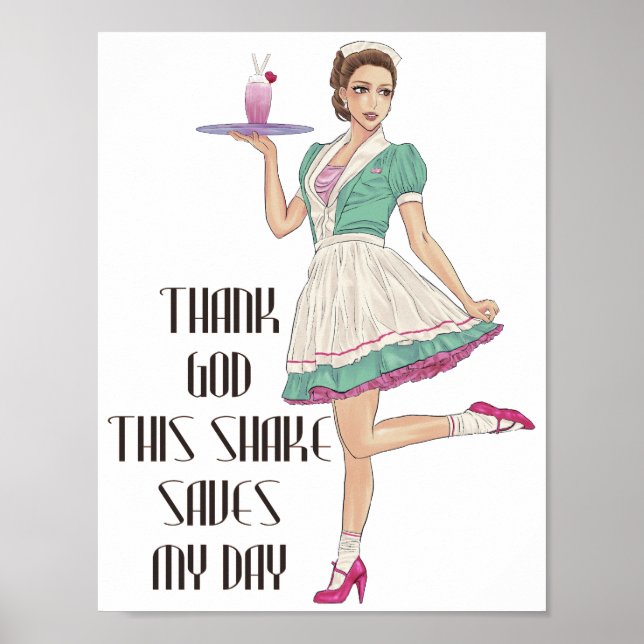 Poster This Shake Saves My Day (Frente)