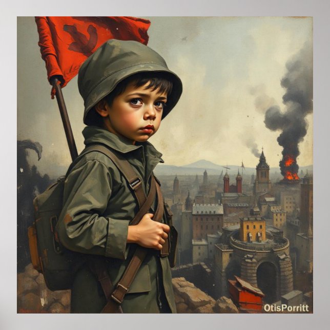 POSTER THIS WAR WILL NEVER END-3 (Frente)