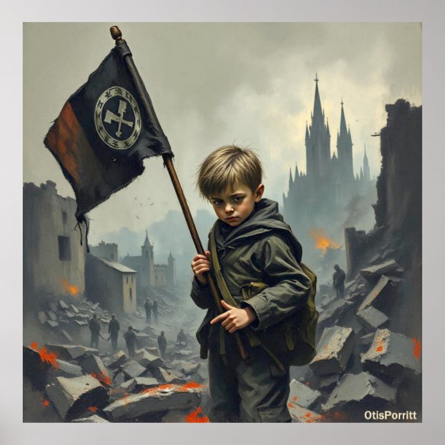 POSTER THIS WAR WILL NEVER END-5 (Frente)