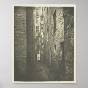 Poster Thomas Annan Close No. 148 High Street Foto 1868