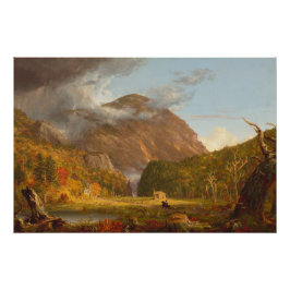Póster Thomas Cole A View of Mountain Pass
