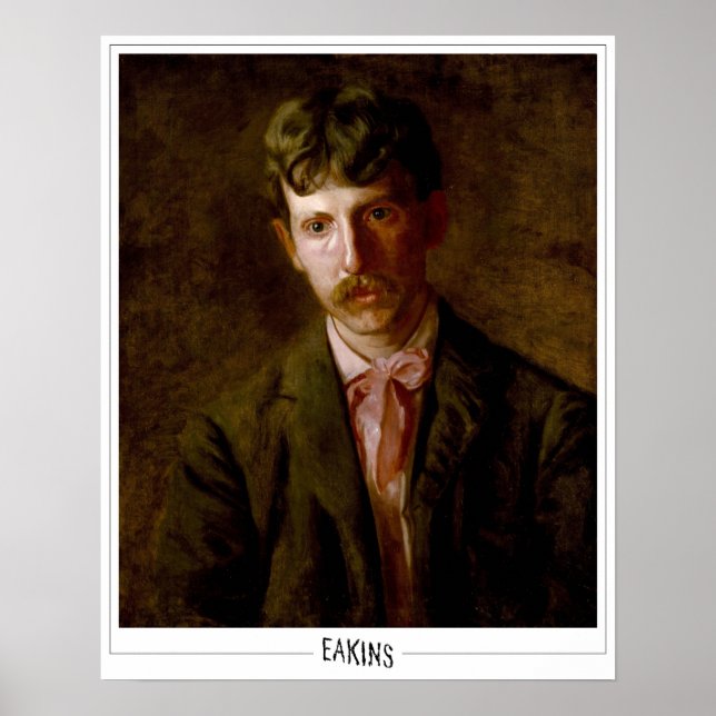 Poster Thomas Eakins Zedign Cartaz de Arte #13 (Frente)