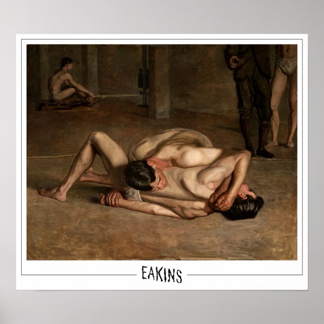 Poster Thomas Eakins Zedign Cartaz de Arte #16 (Frente)