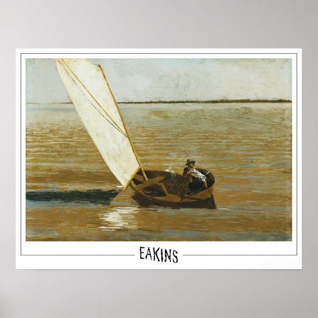 Poster Thomas Eakins Zedign Cartaz de Arte #17 (Frente)