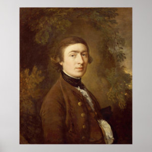 Póster Thomas Gainsborough Autorretrato 1759