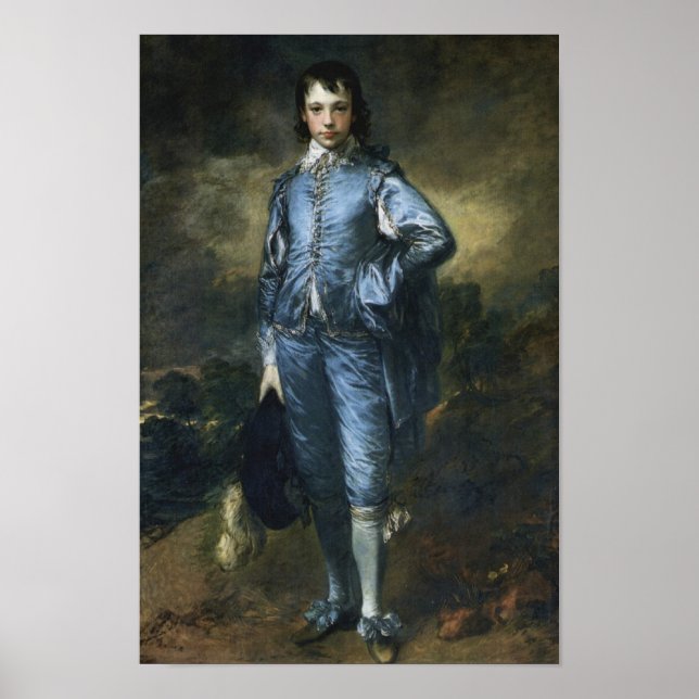 Poster Thomas Gainsborough - Little Boy Blue (Frente)