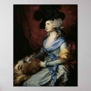 Póster Thomas Gainsborough Mrs Sarah Siddons, os actres